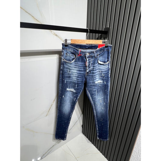 Dsquared lacivert pantolon (PREMİUM KALİTE)