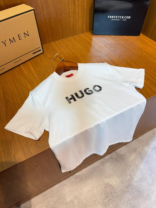HUGO beyaz tişört (PREMİUM KALİTE)