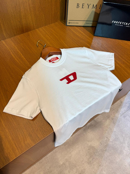 DİESEL beyaz tişört (PREMİUM KALİTE)