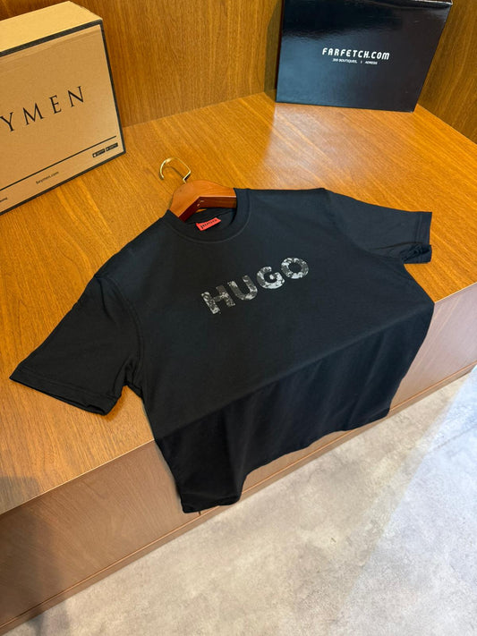 HUGO siyah tişört (PREMİUM KALİTE)