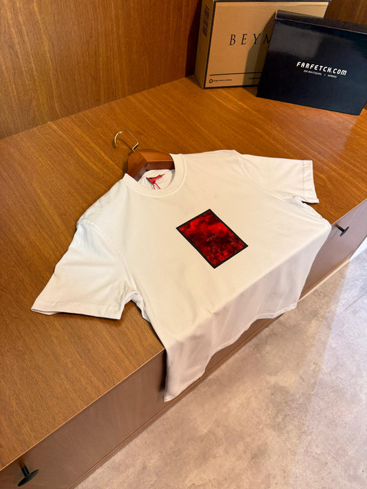 Hugo boss beyaz tişört (PREMİUM KALİTE)