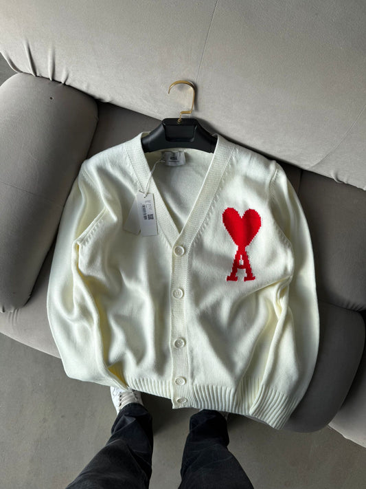 Ami beyaz polar (PREMİUM KALİTE)