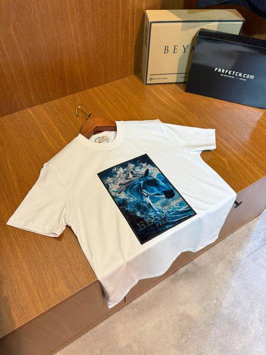 HERMES beyaz tişört (PREMİUM KALİTE)